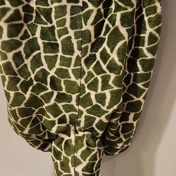 Snake Lizard Reptile Green Kids Halloween Onsie Hoodie Costume Size XL 7 - 8 - Picture 10 of 15